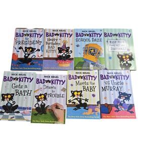 Bad Kitty 8 Pack Book Bundle
